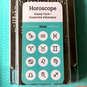 Horoscope Stamp Pack for Jewelry Creation